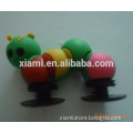 bulk production lovely worm mode embossed soft pvc shoes charm